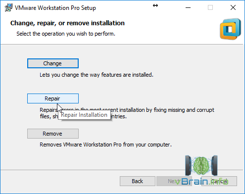 vmware workstation pro 14 operating system not found